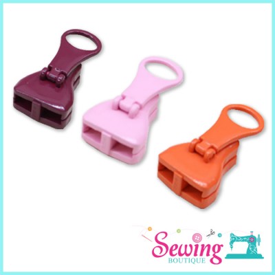 ZIP - LARGE COLORFUL ZIPPER HEAD